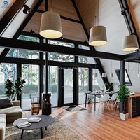 Maisons triangulaires modernes, maisons préfabriquées à bas prix, maisons modulaires, maisons conteneurs, maisons en bois en forme de A, maisons de camping, hôtels