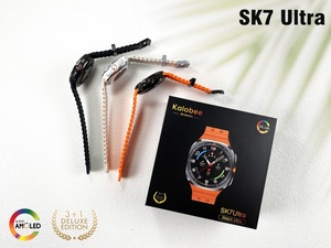 Sk7 Siêu Smartwatch 2025 Mới Nhất W7 Cập Nhật 1.53 Inch 128M 500MA Ngoài Trời Tập Thể Dục IP67 Không Thấm Nước Với Đôi Dây Đeo Cho Nam Giới Phụ Nữ - Product Image 2