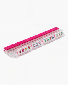 Set di Mahjong in stile americano di lusso a 4 strati 160 piastrelle Mahjong <span class=keywords><strong>Design</strong></span> moderno durevole materiale melaminico per i giochi di scacchi - Product Image 3