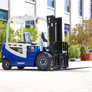 מלגזות חשמליות חדשות באיכות גבוהה נייד מלגזה מלגזה חשמלי נייד 1.5ton 2.ton 3ton <span class=keywords><strong>3.5ton</strong></span> מחסן מלגזה עם מטען - Product Image 6