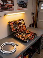 Ensemble d'outils à main 48 pièces de haute qualité, coffret complet d'outils avec étui rigide en acier au carbone OEM, garantie de 1 an