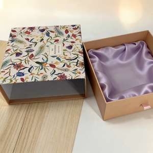 Factory Direct Biodegradable Square Drawer <b>Box</b> Custom Packaging <b>Box</b> for Jewelry Rings Gemstone Display Storage - Product Image 2