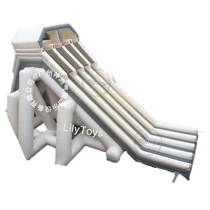 Lilytoys fábrica buena calidad comercial grande <span class=keywords><strong>Dropkick</strong></span> tobogán inflable para exteriores - Product Image 3