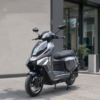 Nouvelle moto électrique haute vitesse 1000W, scooter électrique longue portée pour trajets urbains avec grande plateforme pour les pieds