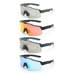 Gafas Deportivas con Logotipo Personalizado, Resistentes a Impactos, con Protección UV400, Visión Nocturna y Anti-Radiación, Montura TR90 Panorámica para Ciclismo - Product Image 2