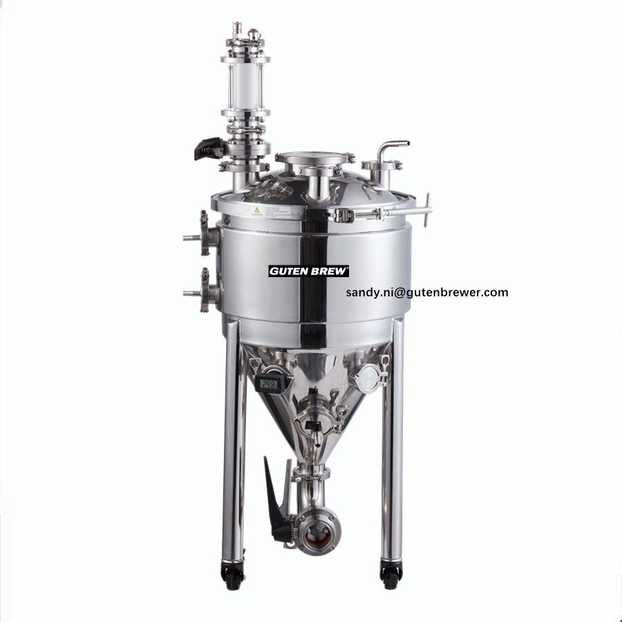 Guten 30-105l Jacketed Fermentor/Roestvrijstalen Drukfermentatietank/Bierbrouwapparatuur