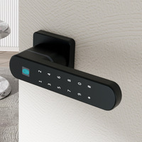 Cerradura Inteligente con Huella Digital Tuya Cloud para Oficinas, Hogares, Apartamentos, Casas de Huéspedes - Compatible con Puertas de Madera, Acero y Latón