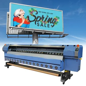 High productivity 3.2m solvent printer 240sqm/h large format printing machine for outdoor billboard printing