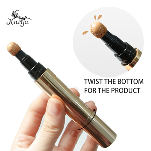 Logo personnalisé Twist Design multi-nuances léger imperméable crème anti-cernes crème maquillage visage lisse végétalien liquide anti-cernes - Product Image 5