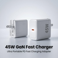 Pengisi Daya Cepat GaN PD 20V2.25A 45W untuk Laptop dan Ponsel