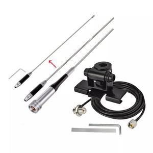 เสาอากาศวิทยุเคลื่อนที่แบบสองย่านความถี่ VHF UHF สำหรับรถยนต์ รถบรรทุก - Product Image 5
