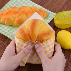 Papel de Envolver para Alimentos, Resistente al Aceite y a <span class=keywords><strong>la</strong></span> Grasa, de Grado Alimenticio, Impresión Personalizada Directa de Fábrica, para Sándwiches y Hamburguesas - Product Image 3