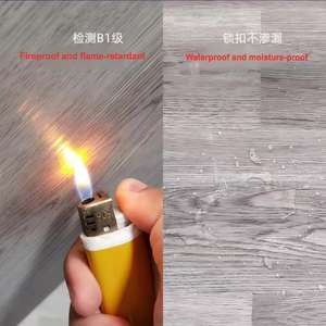 مخصص مقاوم للماء 4 من من من مادة Pvc Plank 6 Plastic Pvc Plank 2G 5G إبزيم مائي وحيد الشكل بنقر قفل فلانج أرضيات Unilin Spc - Product Image 2