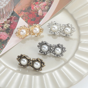 Boutons en forme de fleur pour cintrer la taille, attaches à pression, amovibles, sans clous, sans couture, dispositif amincissant pour la taille. - Product Image 1