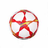 Ballon de football de taille officielle 5, résistant à l'usure, antidérapant, pour entraînement et compétition professionnelle, avec logo personnalisé.