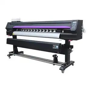 Neuer 1,6 m bis 1,8 m flexibler Banner-Wandpapier-Outdoor-Werbeformat Tintenstrahldrucker mit I3200 Xp600-Kopf automatische Tinte