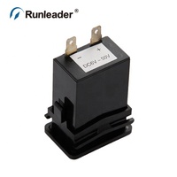 Compteur d'heures mécanique portable mini Runleader DC6-50V certifié CE noir pour générateurs, moteurs, motos, tondeuses à gazon