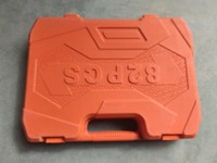 Kit de clés à douilles CR-V 82 pièces en acier au chrome-vanadium avec coffret de rangement rigide pour la réparation automobile et en atelier