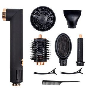 Profesional salón Bldc Airstyler rizador eléctrico Multi Hair Styler y cepillo de aire caliente giratorio 5 en 1 cepillo secador de pelo - Product Image 2