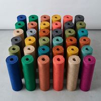 Feutre non tissé en fibre chimique 100 % polypropylène coloré, poids moyen, avec option adhésive, fait main, découpable, directement de l'usine