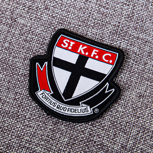 <span class=keywords><strong>Etiquetas</strong></span> de <span class=keywords><strong>ropa</strong></span>, etiqueta de <span class=keywords><strong>ropa</strong></span> personalizada de fábrica, logotipo de hierro, parche tejido, insignia de decoración Overlock para <span class=keywords><strong>ropa</strong></span> - Product Image 4