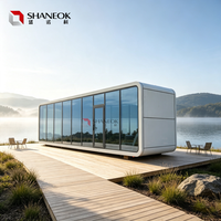 Nuevo Estilo 2026: Casa Contenedor de Acero Prefabricada de 20 y 40 pies, Módulo de Lujo, Cabaña Móvil Tipo Apple, Dormitorio Móvil Moderno Personalizado de Alta Calidad