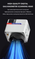ActionLasers 20W/30W/50W Mesin Pengukir Laser Serat Bench-Top dengan Dukungan CNC USB/ Multi-Format Akurasi Tinggi