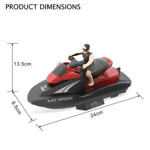 Jouet de bateau à <span class=keywords><strong>moteur</strong></span> <span class=keywords><strong>hors</strong></span>-<span class=keywords><strong>bord</strong></span> <span class=keywords><strong>Rc</strong></span> de jeu en plein air de 2.4G - Product Image 6