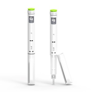 Stylo d'injection d'insuline en plastique durable certifié CE, plage de dosage 0-0,5 ml, compatible avec les cartouches de 3 ml (plusieurs couleurs) - Product Image 3