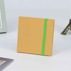 Capa de papel kraft lavado tamanho A5 para caderno, capa dura com logotipo personalizável, linhas horizontais para páginas internas, tamanho de fábrica