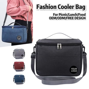 Borsa Termica Quadrata DICHOS Personalizzabile all'Ingrosso, Grande Capacità per Lavoratori d'Ufficio, Studenti e Picnic - Product Image 1
