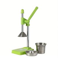 Alat Peras Manual Modern dari Baja Tahan Karat untuk Dapur Rumah, Pencacah Sayuran Kecil, Alat Tekan Tangan Rumah Tangga, Ramah Lingkungan, Mudah Digunakan