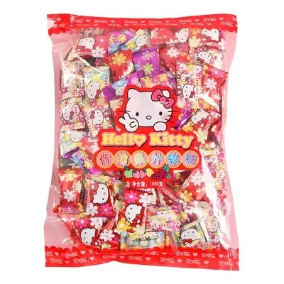 Sanrio שלום קיטי מיץ פירות סוכריות גומי מסטיק רך