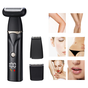 OEM IPX6 Women's Rotating <b>Disc</b> Epilator Electric Razor USB Rechargeable Painless Face & Bikini Pubic Body Groin Trimmer - Product Image 5