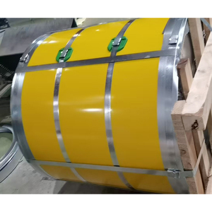 Bobina de Acero Galvanizado con Recubrimiento de Color PPGI de Fábrica, Colores RAL Personalizados, Recubrimiento de <span class=keywords><strong>Zinc</strong></span> Z41-Z60, Estándar <span class=keywords><strong>ASTM</strong></span>, Doblado/Corte/Soldadura - Product Image 1