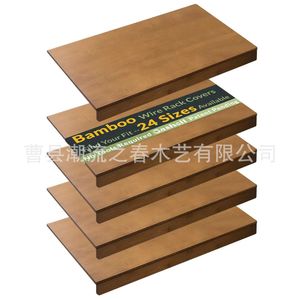 Estantes de madera para gabinetes de cocina, armarios móviles y estanterías de almacenamiento para baño. - Product Image 1