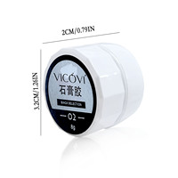 Vente en gros vernis à ongles gel en gypse OEM Sculpture 3D Gel pour ongles en gypse Effets créatifs Texture sable Fleurs Gel UV pour ongles à modeler