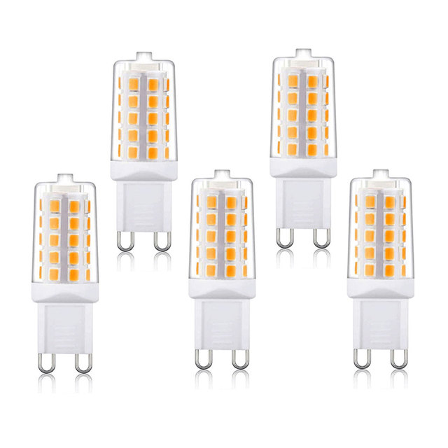 BAOMING G9 Led Bulb Dimmable 4w Equivalent to 40w Halogen G9 Socket Lamp No Flicker 110v Dimmable G9 Capsule Light Bulb
