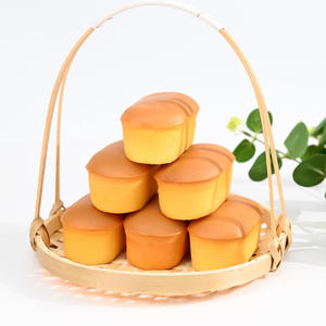 Cheesecake casual colazione torta pane snack cuore morbido pasticceria dolce merenda a tarda notte per soddisfare la fame toast torta crema di pane - Product Image 4