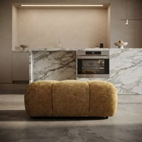 Canapé Bellini moderne, canapé design en forme de L, vert, 3 places, canapé modulaire sectionnel, canapé à compression