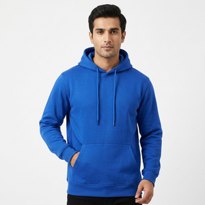 Sweat à capuche épais surdimensionné pour homme, personnalisé, 80% coton, 20% polyester - Product Image 1
