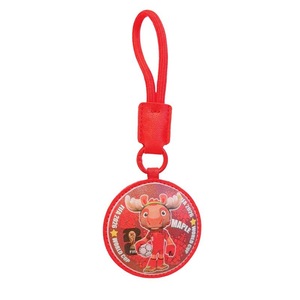 Llavero de Cuero con la Mascota del Torneo de Fútbol DAMAI 2026, Recuerdo para Fiestas, Colgante para Bolsos, para Fanáticos, Decoración para Carnaval - Product Image 2