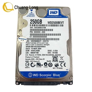 Disco Duro SATA WD2500BEVT 250GB 9.5mm Western Digital, Pieza de Repuesto para PC, ATM, CRM, CRS, Kiosco de Autoservicio WD2500BEVT-22ZCT0 - Product Image 4
