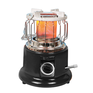 Mini Calentador y <span class=keywords><strong>Estufa</strong></span> <span class=keywords><strong>de</strong></span> <span class=keywords><strong>Gas</strong></span> Portátil Redonda Moderna para Exteriores con Protección Contra Sobrecalentamiento <span class=keywords><strong>de</strong></span> Malla <span class=keywords><strong>de</strong></span> Acero Densa para Uso en Interiores/Exteriores - Product Image 4