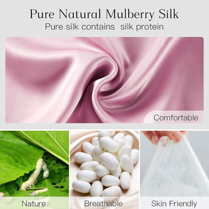 Custom Logo Household Textiles Silk <b>Sleep</b> <b>Mask</b> for Side Sleeper <b>Eye</b> <b>Mask</b> Sleeping for Women Men Mulberry Silk Face <b>Eye</b> Cover - Product Image 4
