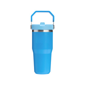 Portable Stainless Steel <b>Insulated</b> <b>Mug</b> 14oz Travel Outdoor Tumbler With Handle Thermal Insulation - Product Image 1