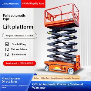 Plataforma Elevadora Automática Zun, Elevador Hidráulico Móvil, Elevador Hidráulico Aéreo para Mantenimiento en Altura - Product Image 1