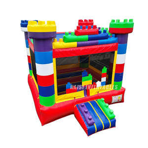 Castillo Hinchable Comercial Mega Jumper para Fiestas, Bloques <span class=keywords><strong>de</strong></span> Construcción, Brincolines Inflables para Niños, Ideal para Alquileres y <span class=keywords><strong>Negocios</strong></span> - Product Image 4