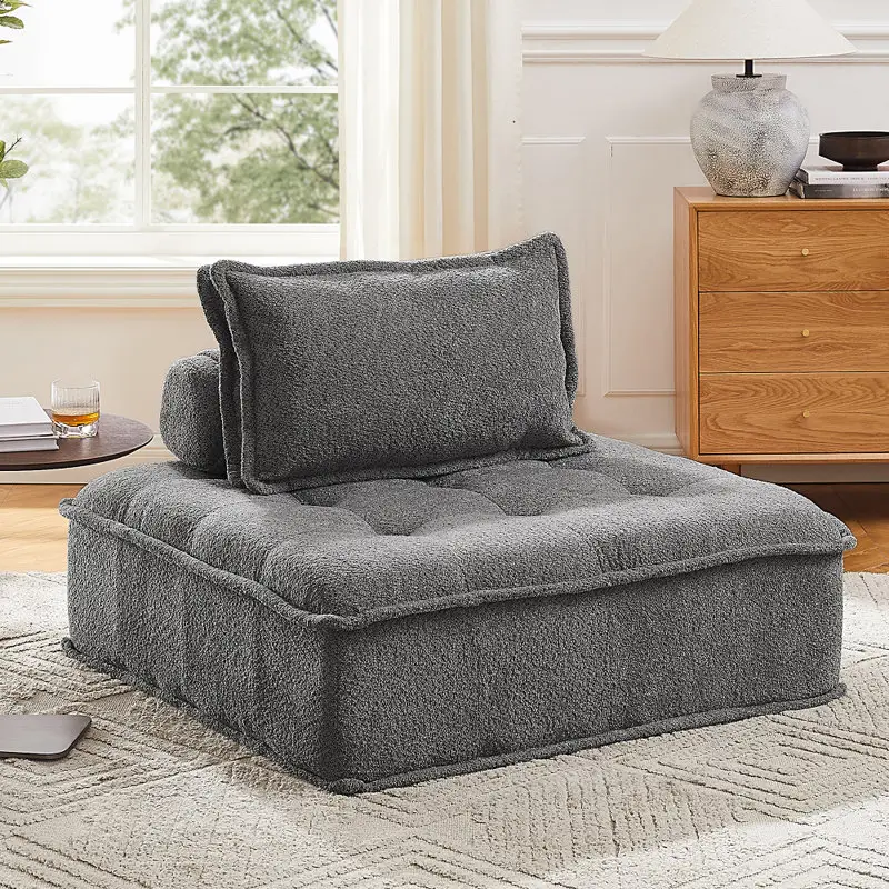 नए आगमन परिवर्तनीय सोफे बिस्तर स्लीपर कुर्सी आधुनिक असबाब वाले कपड़े चेज़ लाउंज सोफे लिविंग रूम कुर्सी