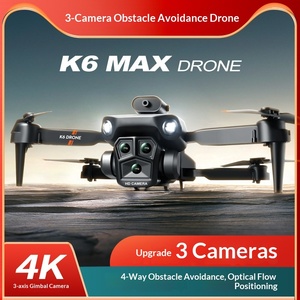 Dron Vertical K6max con Tres Cámaras, Evitación de Obstáculos en Cuatro Lados, Posicionamiento de Flujo Óptico, Aeronave de Cuatro Ejes, 4k HD, Gestos - Product Image 3